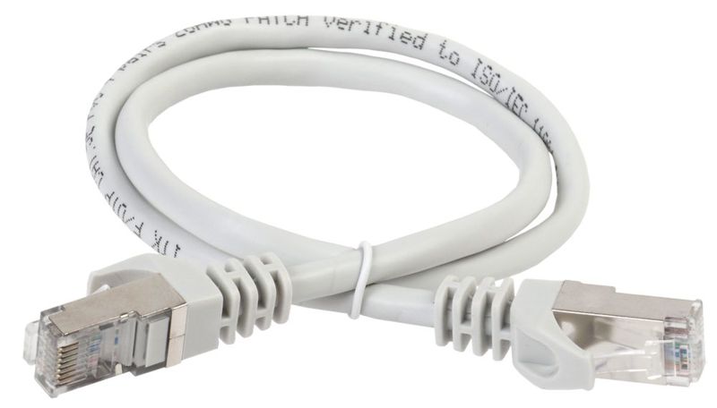Патч-корд кат.6 FTP 1м сер. ITK PC01-C6F-1M