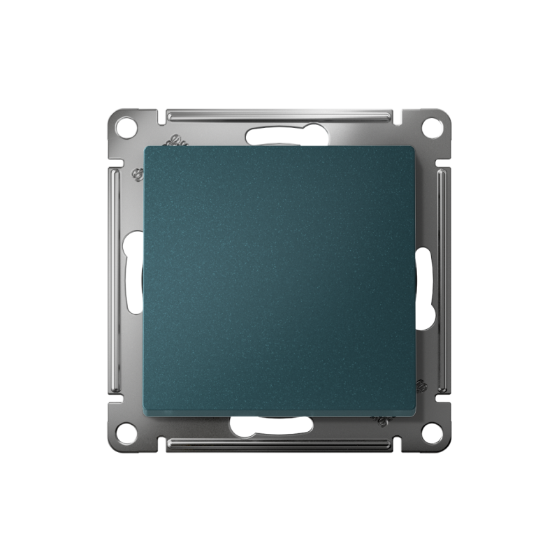 Выключатель 1-кл. СП AtlasDesign 10А IP20 (сх. 1) 10AX с самовозвратом механизм изумруд SE ATN000815
