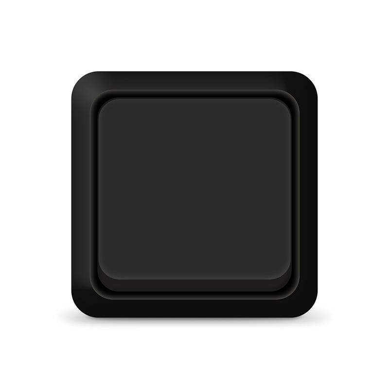 Выключатель 1-кл. ОП Олимп 10А IP20 черн. Universal 2209