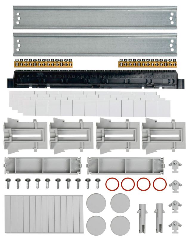 Корпус КМПн-24 TEKFOR IP65 черн. прозр. дверь пластик. IEK TF5-KP72-N-24-65-K03-K02