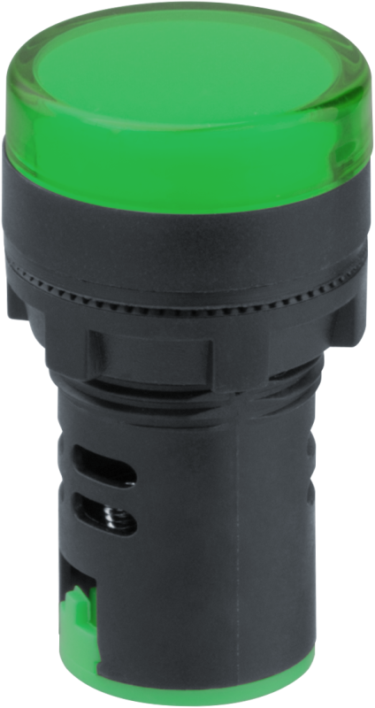 Лампа индикаторная 82 807 NBI-I-AD22-24-G d22мм 24В AC/DC зел. Navigator 82807