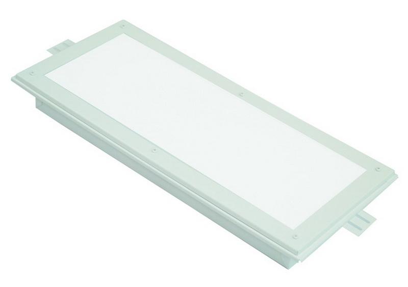 Светильник светодиодный Modul LED-01 18Вт 4000К IP54 2300лм 680х306х80мм для реечных потолков рассеив. полимер. опал Ксенон 0261818193-93