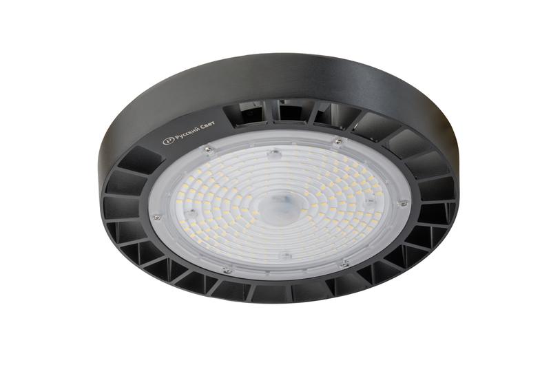 Светильник светодиодный ДСП IB 11 S 100W M 850 BK 257х257х155мм 100Вт 5000К IP65 High Bay подвесной черн. Русский Свет 16091124342