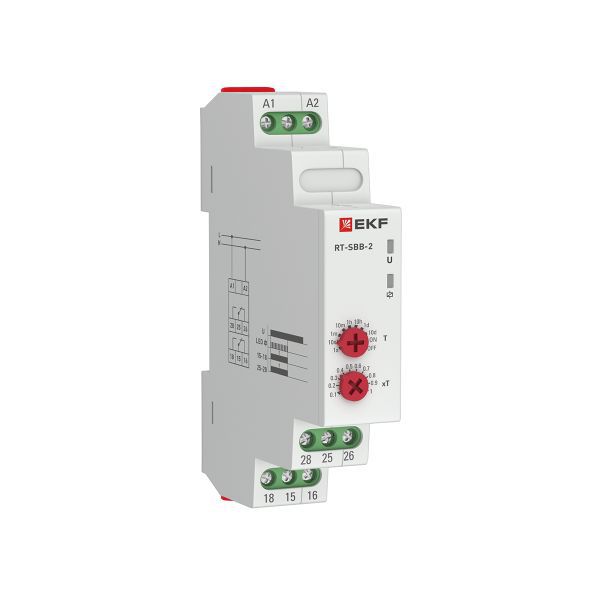 Реле времени RT-SBB-2 (импульс при включении) PROxima EKF rt-sbb-2