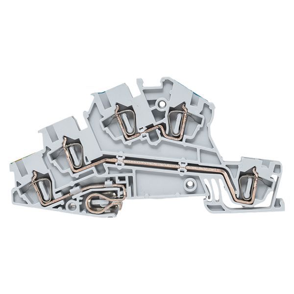 Колодка клеммная ST-2.5-NLPE 30A пружинная EKF plc-jxb-st-2.5-nlpe