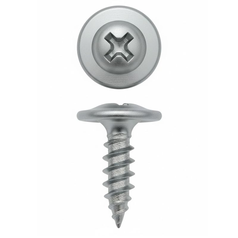 Саморез с пресс-шайбой 4.2х41 острый (уп.200шт) DKC CM275041