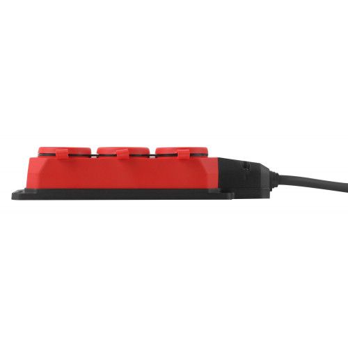 Удлинитель 3х10м с заземл. IP44 КГ 3х1.5 каучук UK-3e-3x1.5-10m-IP44(KG) Эра Б0057580