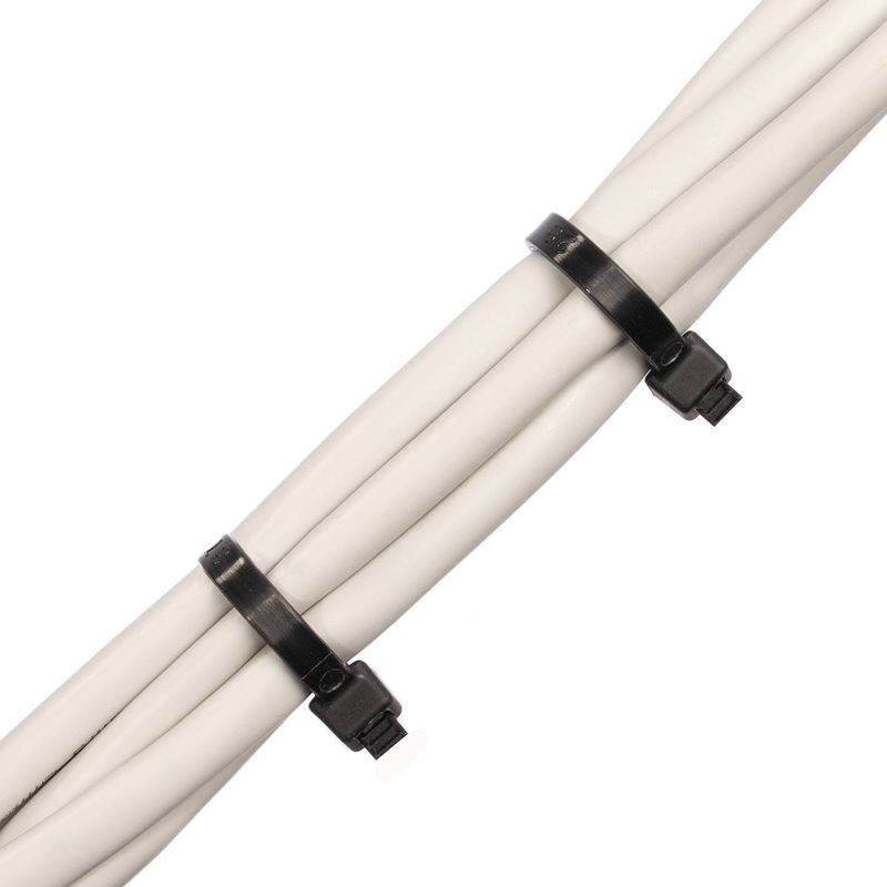 Хомут кабельный КСС 5х400 нейл. черн. (уп.100шт) Fortisflex 49790