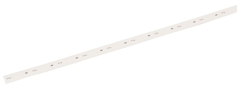 Трубка термоусадочная ТТУ нг-LS 3/1.5 бел. 1м IEK UDRS-D3-1-K01
