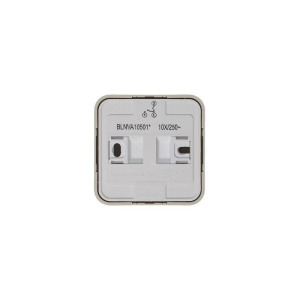 Выключатель 2-кл. ОП Blanca 10А IP20 (сх. 5) 250В с изолир. пластиной беж. SE BLNVA105017