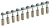 Перемычка ARMAFIX для CTS 10кв.мм 10PIN в сборе IEK YCT10-00-K03-010-A-10P