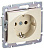 Розетка 1-м СП Valena 16А IP21 230/250В 2P+E с заземл. защ. шторки на винтах механизм сл. кость IEK 774321