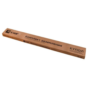 Комплект заземления верт. с заострением d16 дл.4.5м (3х1.5м) HZ PROxima EKF gc-21451 Комплект заземления верт. с заострением d16 дл.4.5м (3х1.5м) HZ PROxima EKF gc-21451
