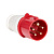 Вилка переносная 025 32А 3P+PE+N 380В IP44 EKF ps-025-32-380