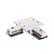 Коннектор L-образный PTR/R CL-WH встраив. шинопровод бел.Pro JazzWay 5031876