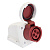 Розетка стационарная наружная 1242 3Р+РЕ 32А 380В IP67 PROxima EKF ps-1242-32-380