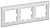 Рамка 3-м BRITE РУ-3-БрАБ арктич. бел./бел. IEK BR-M32-12-K91