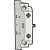 Контакт дополнительный UA-1 1NO+1NC LS Electric 83361634001