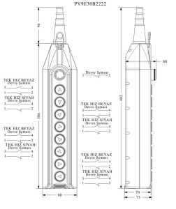 Пульт управления EMAS PV9E30B2222