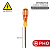 Отвертка "Электрика" PH0 100мм REXANT 12-4716