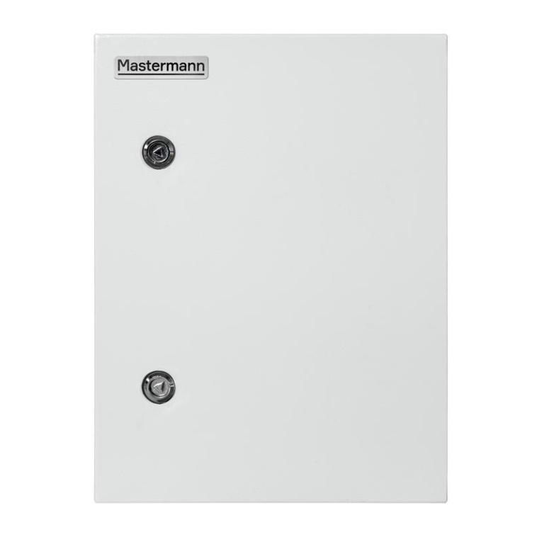 Шкаф монтажный 300x400x150мм IP66 12У Mastermann 00-01020310