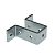 Крепление стеновое для профиля 41х41 гор. оцинк. DKC BMD1052HDZ