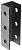 Крепление приварное для STRUT-профиля BS IEK CLM50D-PKS-150-40-BS