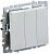 Выключатель 3-кл. СП BRITE ВС10-3-0-БрЖ 10А механизм жемчуж. IEK BR-V30-0-10-K36