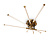 Светильник Vibe 32Вт IP20 потолочн. Freya FR6098CL-L58BZ