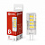 Лампа светодиодная LED-JCD 8Вт капсульная прозрачная 4000К нейтр. бел. G4 760лм 230В IN HOME 4690612036205