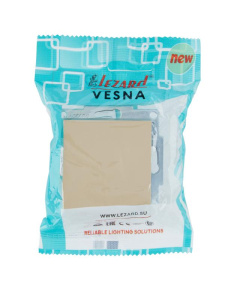 Выключатель VESNA зол. LEZARD 742-3688-100 Выключатель VESNA зол. LEZARD 742-3688-100