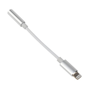 Кабель переходник с iPhone 5/6/7/8/X моделей на AUX гн. 3.5мм Rexant 18-0175 Кабель переходник с iPhone 5/6/7/8/X моделей на AUX гн. 3.5мм Rexant 18-0175