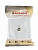 Розетка компьютерная 1-м ОП RJ45 LETO бел. LEZARD 752-0200-139