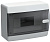 Корпус ЩРН-П-8 UNION Compact IP41 черн. прозр. дверь пластик. IEK UIC-KP12-N-08-41-K01