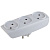 Разветвитель 3-м без заземл. 16А IP20 SP-3-W бел. Эра C0045527