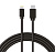 Кабель Type-C-Lightning 3A/1m/PVC/black Rexant 18-1827