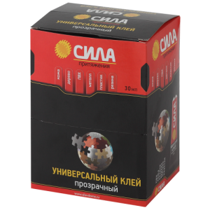 Клей универсальный 30мл прозр. туба СИЛА Б0035609