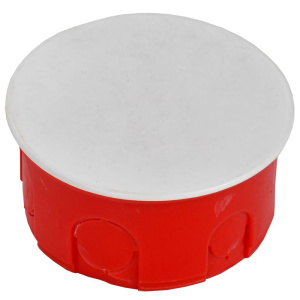 Коробка распаячная СП 80х40 IP20 КМ41007 (с крышкой) IEK UKT11-080-040-000
