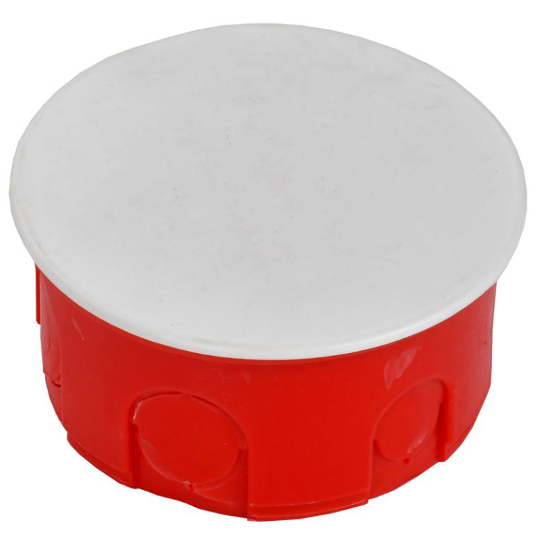 Коробка распаячная СП 80х40 IP20 КМ41007 (с крышкой) IEK UKT11-080-040-000