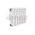 Радиатор OPTIMA L Version 2.0 Bm 350 12с (84шт/пал.) VALFEX FB-A350/12 L
