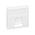 Адаптер на 1 RJ45 коннектор защ. шторки графит SimonConnect K76-14