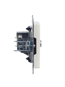 Розетка телевизионная оконечная TV СП Brite РТВ11-0-БрЖ механизм жемчуж. IEK BR-A10-O-K36