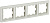Рамка 4-м BRITE РУ-4-БрКр беж. IEK BR-M42-K10