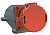 Розетка ОП 63А 380В 3P+PE+N ССИ-135 IP54 IEK PSR12-063-5