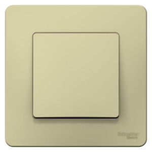 Переключатель проходной 1-кл. СП Blanca 10А IP20 (сх. 6) 250В беж. SE BLNVS010607