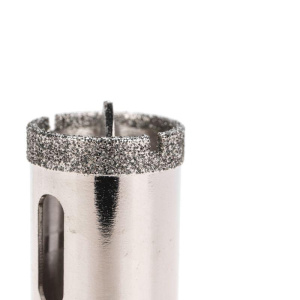 Коронка алмазная 25мм с центровочным сверлом Kranz KR-92-0008 Коронка алмазная 25мм с центровочным сверлом Kranz KR-92-0008