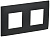 Рамка 2-м SKANDY SK-F02G графит IEK SK-M22-K53