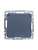 Розетка BRITE РСбш10-3-БрМ 16А IP20 с заземл. защ. шторки с крышкой механизм маренго IEK BR-R16-16-K35