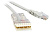 Патч-корд кат.5E 110-RJ45 4 пары PC-110-RJ45-4P-C5e-2M-LSZH-GY LSZH 2м сер. Hyperline 229904