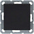 Выключатель 1-кл. 10А IP20 механизм черн. матовый soft touch Jasmart G3011PB